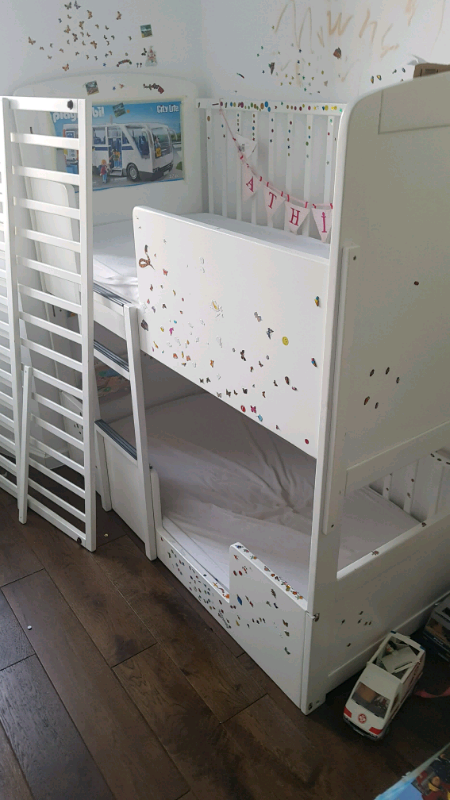 cot bunk beds for twins